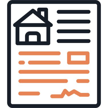 gerçek özellik çizgisi vektör simgesi