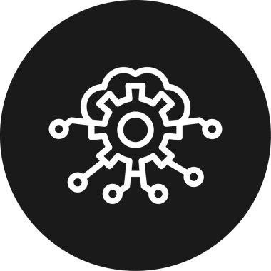 seo modern simgesinin vektör illüstrasyonu