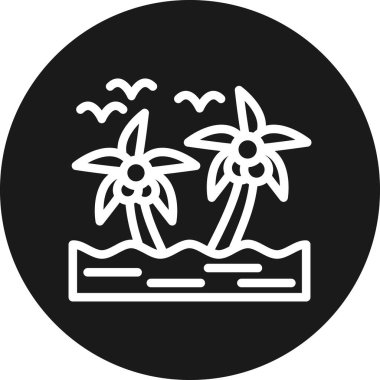 Yaz. Web simgesi basit illüstrasyon