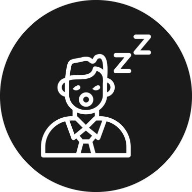 İnsan simgesinin vektör illüstrasyonu