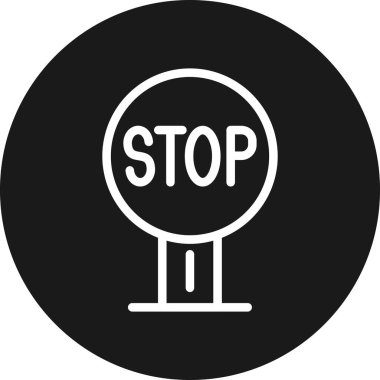 Vektör Kabartma Simgesi Tasarımı