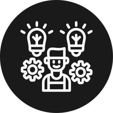 seo modern simgesinin vektör illüstrasyonu