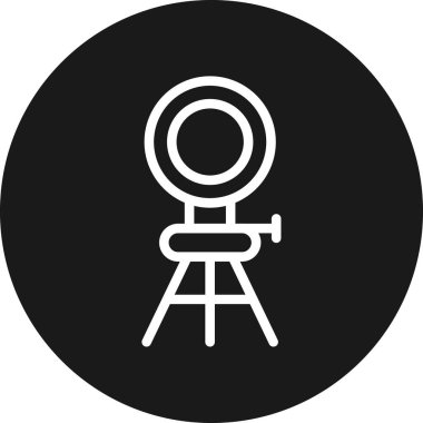 Kamera simgesi vektörü beyaz arkaplanda izole edildi, kamera konsepti işareti