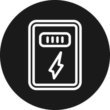 Elektrik simge vektör çizim