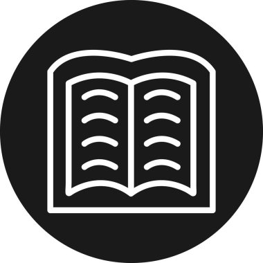 kitap vektörü simgesi modern basit vektör illüstrasyonu