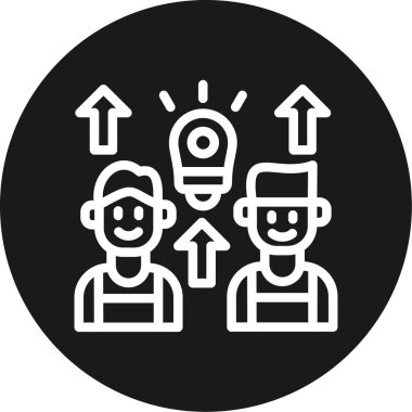 seo modern simgesinin vektör illüstrasyonu