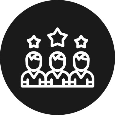 insanlar simge vektör illüstrasyonu