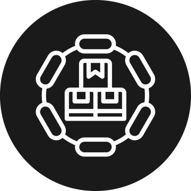 seo modern simgesinin vektör illüstrasyonu