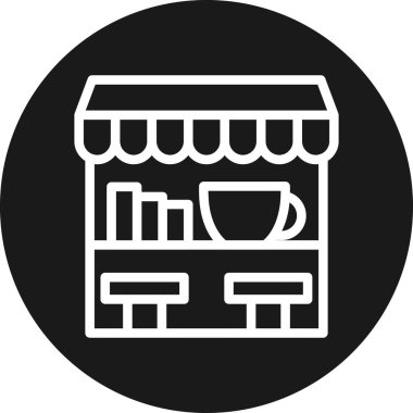 Gıda simgesinin vektör illüstrasyonu