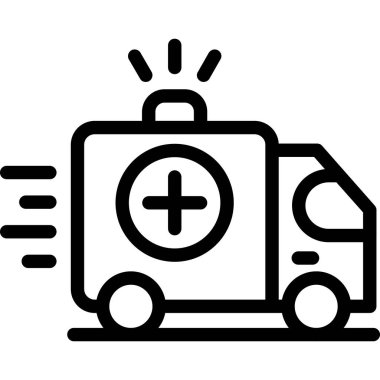 Ambulans araba simgesi, taslak biçimi