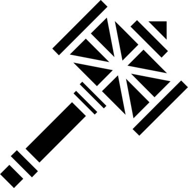 Balta. Web simgesi basit illüstrasyon