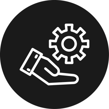 Vites simgesinin illüstrasyon vektör tasarımı.