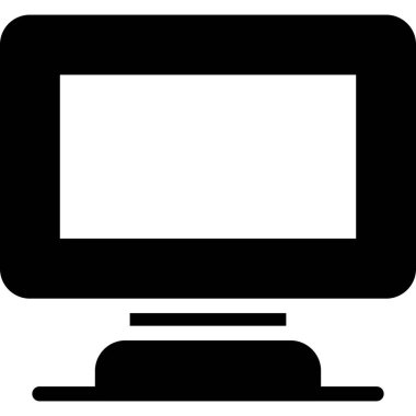 bilgisayar izleme simgesi ana hat biçiminde