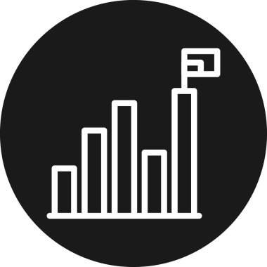 Bina. Web simgesi basit illüstrasyon