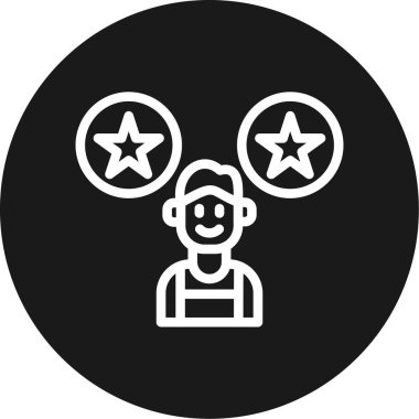 seo modern simgesinin vektör illüstrasyonu