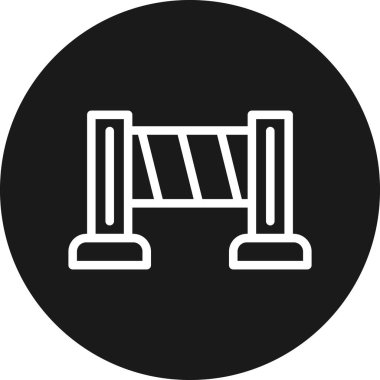 Modern simgenin vektör illüstrasyonu