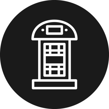 telefon simgesi vektör illüstrasyonu