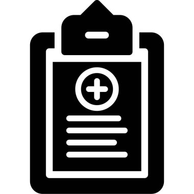 İlk yardım kipi simgesi vektör çizimi resimli pano