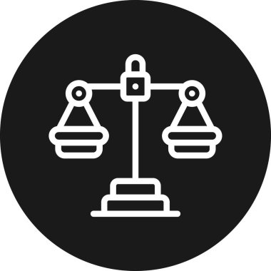 Modern simgenin vektör illüstrasyonu