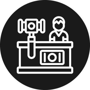 seo modern simgesinin vektör illüstrasyonu