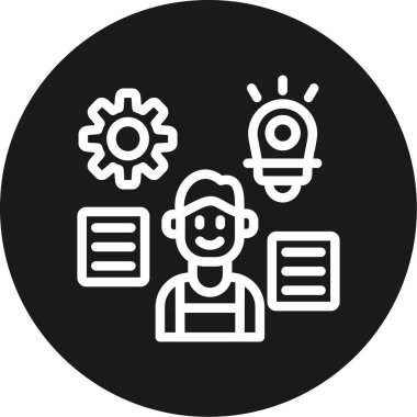 seo modern simgesinin vektör illüstrasyonu