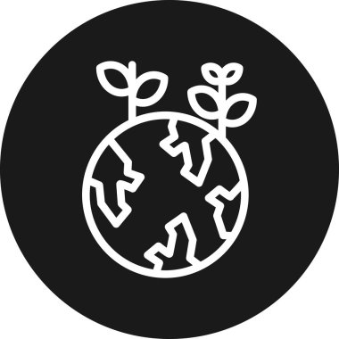 seo modern simgesinin vektör illüstrasyonu