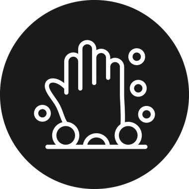 el simgesi vektör illüstrasyonu