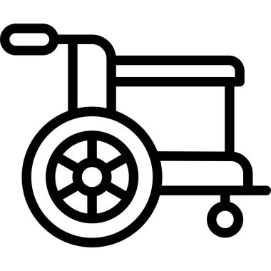 Tekerlekli sandalye engelli simgesi, özet biçimi