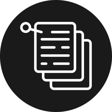 dosya simgesi, vektör illüstrasyonu