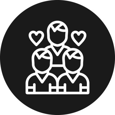 Seo simgesinin vektör illüstrasyonu