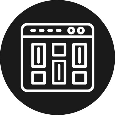 Fırın sembolü. biçim düz simge sembolü, siyah renk, beyaz arkaplan, beyaz arkaplan.