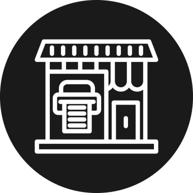 Moda biçimi izole edilmiş arkaplanda simgeyi sakla