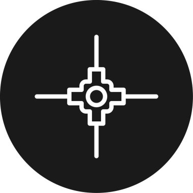 seo modern simgesinin vektör illüstrasyonu