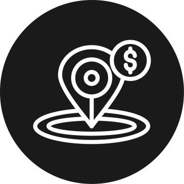 para simgesi vektör illüstrasyonu