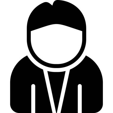 Kişi avatar simgesi, basit biçim