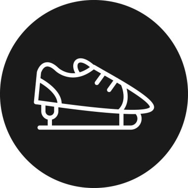 spor ayakkabı kutsal kişilerin resmi, vektör çizim