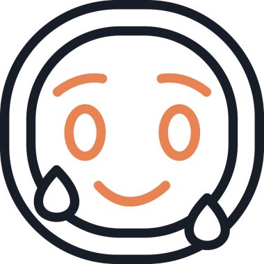 avatar. Web simgesi basit illüstrasyon