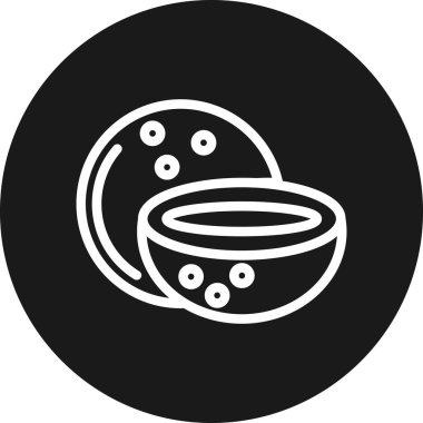 sushi simgesi vektör illüstrasyonu