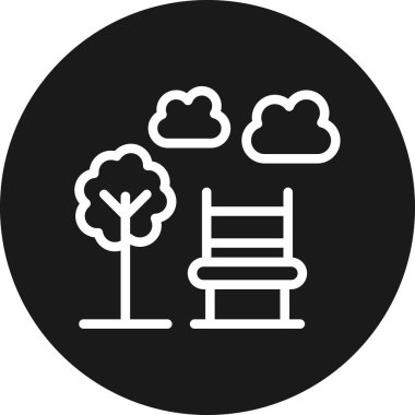 Modern simgenin vektör illüstrasyonu