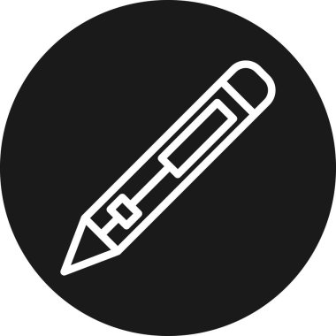 Kalem. Web simgesi basit tasarım