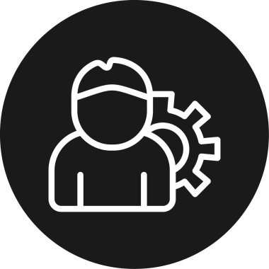 seo modern simgesinin vektör illüstrasyonu