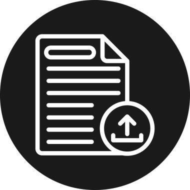 Soyut arkaplan grubunda dosya simgesi izole edildi