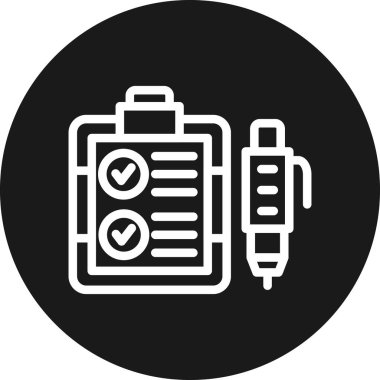 Pano simgesi, vektör illüstrasyonu