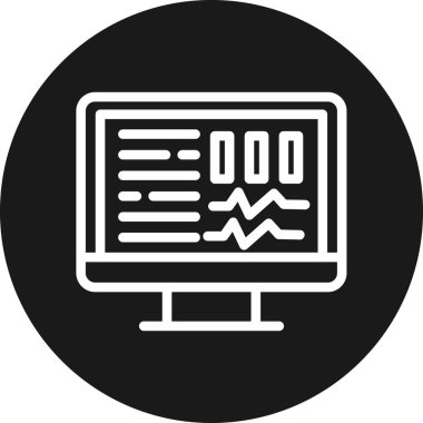 seo modern simgesinin vektör illüstrasyonu