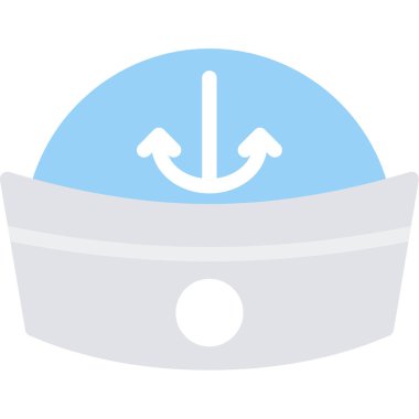 tekne simgesi, vektör illüstrasyonu