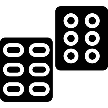 zar vektör simgesi. Düz siyah sembol. Pictogram beyaz arka planda izole edilmiştir. Web ve yazılım arayüzleri için dizayn edildi.