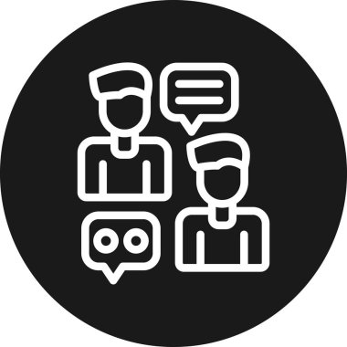 Seo simgesinin vektör illüstrasyonu