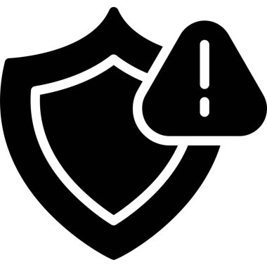 güvenlik simgesi vektör illüstrasyonu