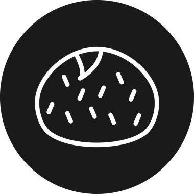 Çilek simgesi, vektör çizimi