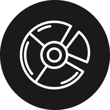 Modern oto tamir simgesinin vektör illüstrasyonu